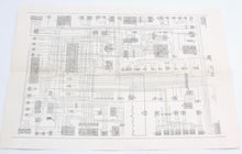 Load image into Gallery viewer, Electrical Wiring Diagram with Emission Control 1977 Mercedes USA 300D Diesel
