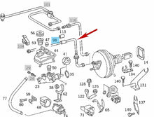 Load image into Gallery viewer, 1998-99 Mercedes S320 Intake Manifold to Brake Booster Line Hose Pipe Genuine MB