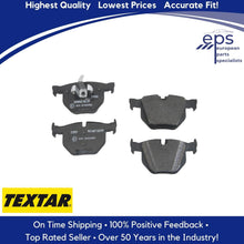Load image into Gallery viewer, Rear Brake Pad Set 2006-10 BMW E90 330 335 d i Xi xDrive Textar 34 21 6 775 678