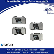 Load image into Gallery viewer, Front Brake Pad Set Pagid OEM 03-06 Mercedes S-Class 2004-06 SL500 003 420 89 20