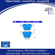 Load image into Gallery viewer, Rear Brake Pad Set 2001-06 BMW 330Ci 330i 330xi Ate OEM Compound 34 21 6 761 240