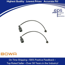 Load image into Gallery viewer, LH Front and RH Rear Brake Pad Sensors 1988-91 BMW M3 OEM BOWA 36 35 1 179 819