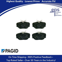 Load image into Gallery viewer, Front Brake Pad Set Select 84-93 BMW 318 325 i is e es iX Pagid 34 11 1 162 481
