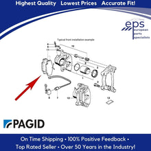 Load image into Gallery viewer, Front Brake Pad Set Select 84-93 BMW 318 325 i is e es iX Pagid 34 11 1 162 481