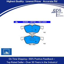 Load image into Gallery viewer, Front Brake Pad Set Select 2002-06 Mini Cooper 34 11 6 770 332 Ate OEM Compound