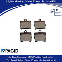 Load image into Gallery viewer, 1996-98 Mercedes C220 C230 Rear Brake Pad Set OEM Compound Pagid 005 420 18 20
