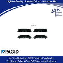 Load image into Gallery viewer, 1996-98 Mercedes C220 C230 Rear Brake Pad Set OEM Compound Pagid 005 420 18 20