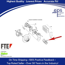 Load image into Gallery viewer, 1977-83 BMW 320i L or R Front Caliper Kit Select Valeo FTE 34 11 1 116 618