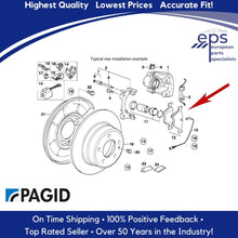 Load image into Gallery viewer, Rear Brake Pad Set Select 1992-08 BMW 3 Z4 E36 E46 E85 E86 Pagid 34 21 6 778 168