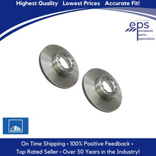Load image into Gallery viewer, L & R Front Brake Disc Rotors Select 80-85 Mercedes SD SE SEL Ate 126 420 00 05