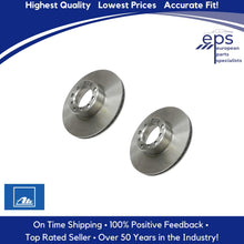 Load image into Gallery viewer, L & R Front Brake Disc Rotors Select 80-85 Mercedes SD SE SEL Ate 126 420 00 05