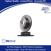 Load image into Gallery viewer, L & R Rear Brake Disc Rotors Select 1998-05 Mercedes ML Meyle 163 423 01 12