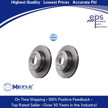 Load image into Gallery viewer, L & R Rear Brake Disc Rotors Select 1998-05 Mercedes ML Meyle 163 423 01 12