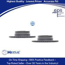 Load image into Gallery viewer, L & R Rear Brake Disc Rotors Select 1998-05 Mercedes ML Meyle 163 423 01 12