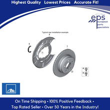 Load image into Gallery viewer, L & R Rear Brake Disc Rotors Select 2002-06 BMW X5 Ate 34 21 6 756 849 German