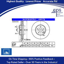 Load image into Gallery viewer, L & R Front Brake Rotor Disc Select 2004-09 Mercedes E320 E350 Ate 211 421 12 12