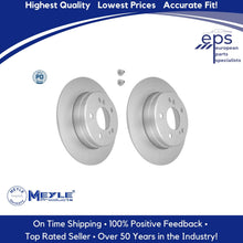 Load image into Gallery viewer, 1987-11 Mercedes C CE E TD TE SLK  L & R Rear Brake Disc Rotors 203 423 01 12