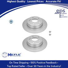 Load image into Gallery viewer, 1987-11 Mercedes C CE E TD TE SLK  L & R Rear Brake Disc Rotors 203 423 01 12