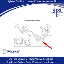 Load image into Gallery viewer, 1987-11 Mercedes C CE E TD TE SLK  L & R Rear Brake Disc Rotors 203 423 01 12