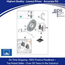 Load image into Gallery viewer, Front Brake Disc Rotor Select 00-06 BMW X5 E53 Ate Coated 34 11 6 859 679