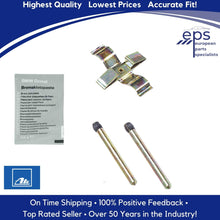 Load image into Gallery viewer, Left or Right Rear Brake Brake Pad Slide Pin Return Spring Kit 1969-81 BMW Ate