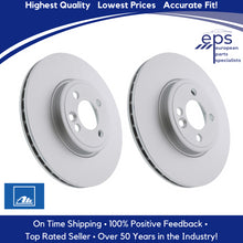 Load image into Gallery viewer, 2006-15 Mini Cooper Front Brake Disc Rotors Premium Ate Coated 34 11 6 858 652