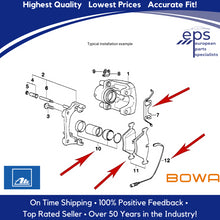 Load image into Gallery viewer, Rear Brake Pad Sensor Clips Lube Kit 2001-06 BMW M3 34 21 6 761 248 Ate 607079