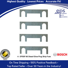 Load image into Gallery viewer, 4 X 80 Amp Glow Plug Strip Fuse Diesel Pre Glow 1980-91 Mercedes 190 240 300 350