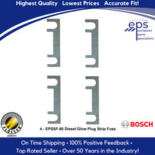 Load image into Gallery viewer, 4 X 80 Amp Glow Plug Strip Fuse Diesel Pre Glow 1980-91 Mercedes 190 240 300 350