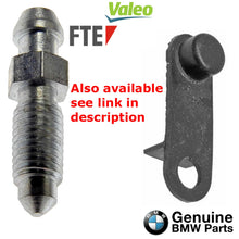 Load image into Gallery viewer, Front Rear Brake Caliper Bleeder Screw 1977-99 BMW 3 5 6 7 8 M 34 11 1 153 197