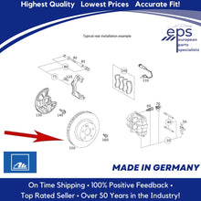 Load image into Gallery viewer, Mercedes Front Brake Disc Rotors Vented L or R 03-09 E Ate Germany 211 421 08 12