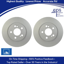Load image into Gallery viewer, 1993-02 Mercedes W129 SL L & R Rear Brake Disc Rotors Ate Coated 129 423 03 12
