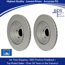 Load image into Gallery viewer, 1993-02 Mercedes W129 SL L & R Rear Brake Disc Rotors Ate Coated 129 423 03 12