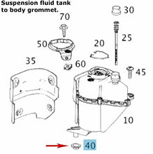 Load image into Gallery viewer, 2014-16 Mercedes Suspension Fluid Tank Mounting Rubber Grommet S 550 600 63 AMG