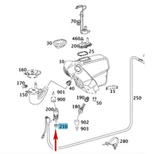 Load image into Gallery viewer, 2008-21 Mercedes Windshield Washer Fluid Tank Pump Rubber Grommet with Filter