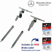 Load image into Gallery viewer, 1998-11 Mercedes Rear Brake Caliper Pad Slide Pin Spring Kit & Lube Genuine MB