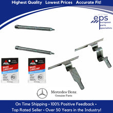 Load image into Gallery viewer, 1998-11 Mercedes Rear Brake Caliper Pad Slide Pin Spring Kit & Lube Genuine MB