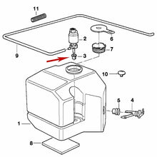 Load image into Gallery viewer, 1976-03 BMW 3 5 6 7 8 M Z Windshield Washer Pump Rubber Seal Grommet 1 365 657