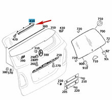 Load image into Gallery viewer, 2004-06 Mercedes W211 E320 E350 E500 E55 Wagon Rear Tailgate 3rd Brake Light OE