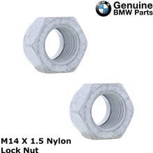 Load image into Gallery viewer, 2 X 1966-15 BMW 14 X 1.5 mm Lock Nut for Suspension Support Strut Control Arm OE
