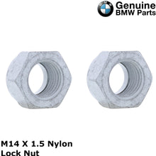 Load image into Gallery viewer, 2 X 1966-15 BMW 14 X 1.5 mm Lock Nut for Suspension Support Strut Control Arm OE