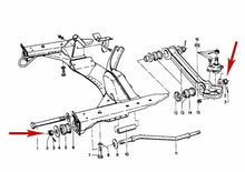 Load image into Gallery viewer, 2 X 1966-15 BMW 14 X 1.5 mm Lock Nut for Suspension Support Strut Control Arm OE