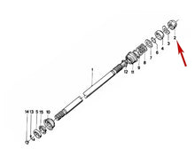 Load image into Gallery viewer, 2 X 1966-15 BMW 14 X 1.5 mm Lock Nut for Suspension Support Strut Control Arm OE
