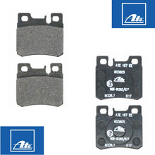 Load image into Gallery viewer, 1992-95 Mercedes 400E 500E C36 E420 E500 Rear Brake Disc & Pad Kit 124 423 08 12