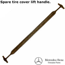 Load image into Gallery viewer, 1984-93 Mercedes W201 190D 190E Trunk Spare Tire Cover Handle 201 693 00 14 OE