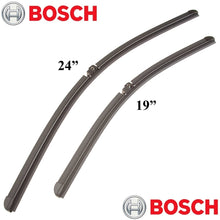 Load image into Gallery viewer, 2006-09 BMW 325 328 330 335 M3 Windshield Wiper Blade Set 1 ea. 19" & 24" Bosch