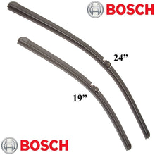 Load image into Gallery viewer, 2006-09 BMW 325 328 330 335 M3 Windshield Wiper Blade Set 1 ea. 19" & 24" Bosch