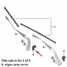 Load image into Gallery viewer, 2006-09 BMW 325 328 330 335 M3 Windshield Wiper Arm Plastic Cover 7 138 990