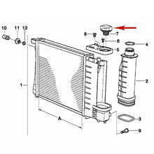 Load image into Gallery viewer, 1987-93 BMW 318i 325 e es i is ix 525i Expansion Tank 1.4 Bar Pressure Cap Vaico