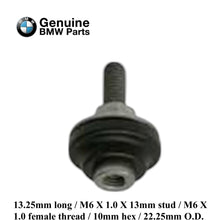 Load image into Gallery viewer, 2001-08 BMW M Z3 M Z4 M Valve Cover Cap Nut with Stud & Seal Genuine 7 838 078